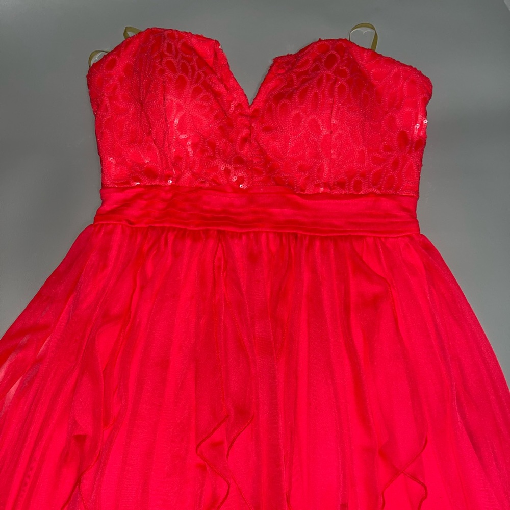 High-low semi-formal dress!